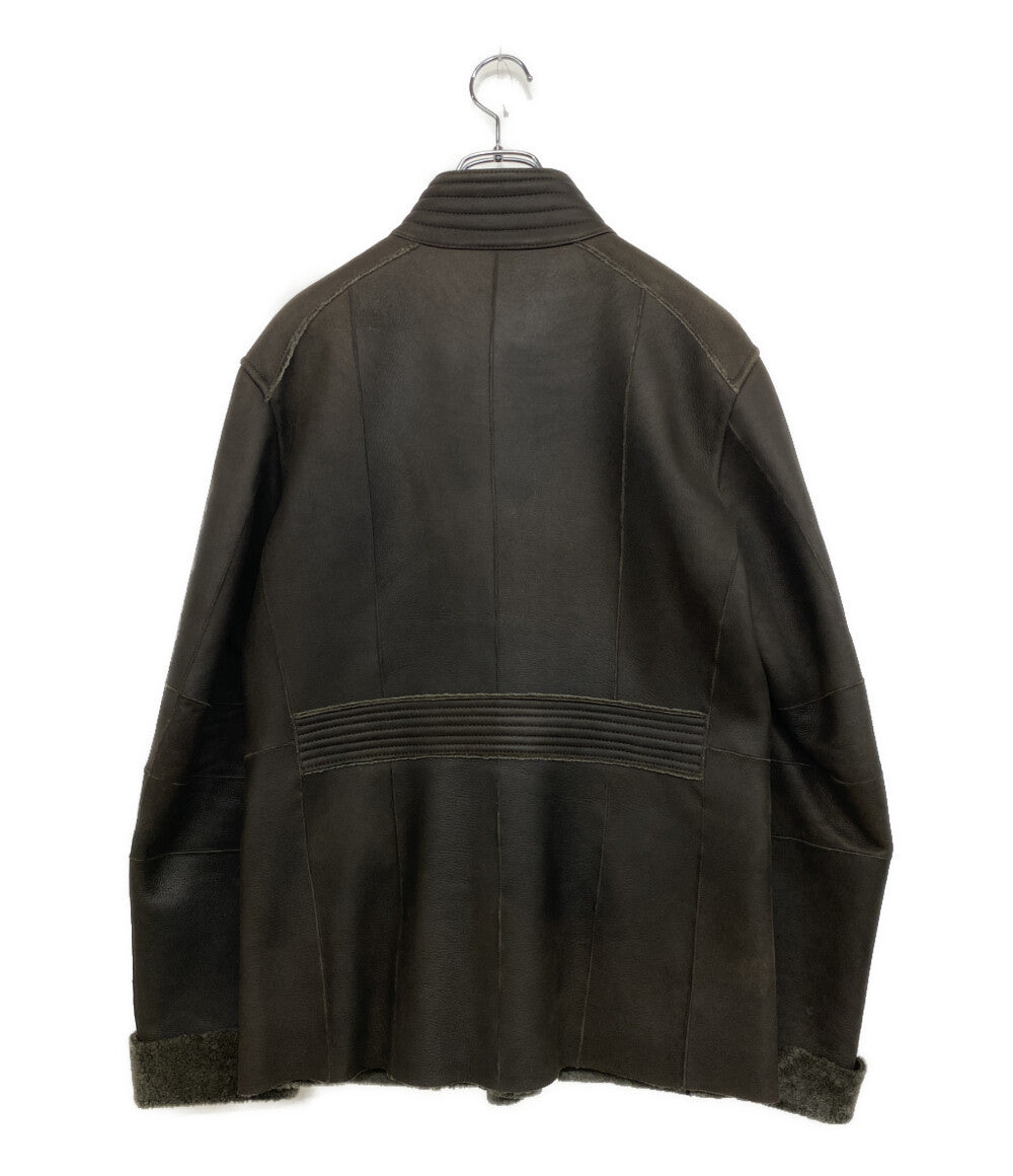JOSEPH HOMME ジャケット 羊革 ブラウン メンズ SIZE 48 ジョゼフオム