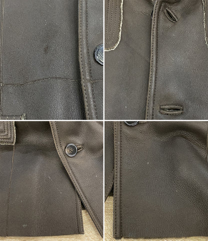 JOSEPH HOMME ジャケット 羊革 ブラウン メンズ SIZE 48 ジョゼフオム