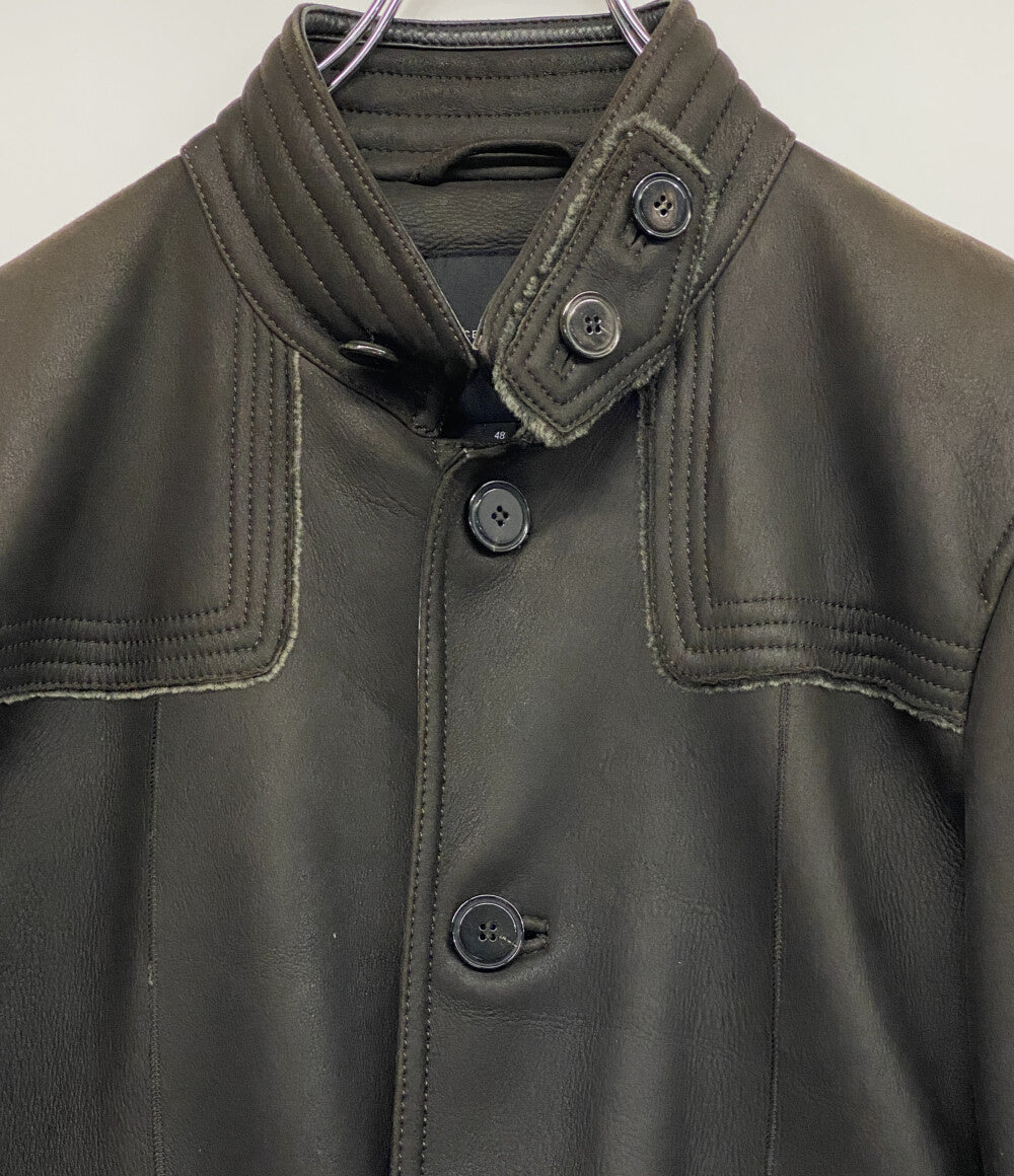 JOSEPH HOMME ジャケット 羊革 ブラウン メンズ SIZE 48 ジョゼフオム