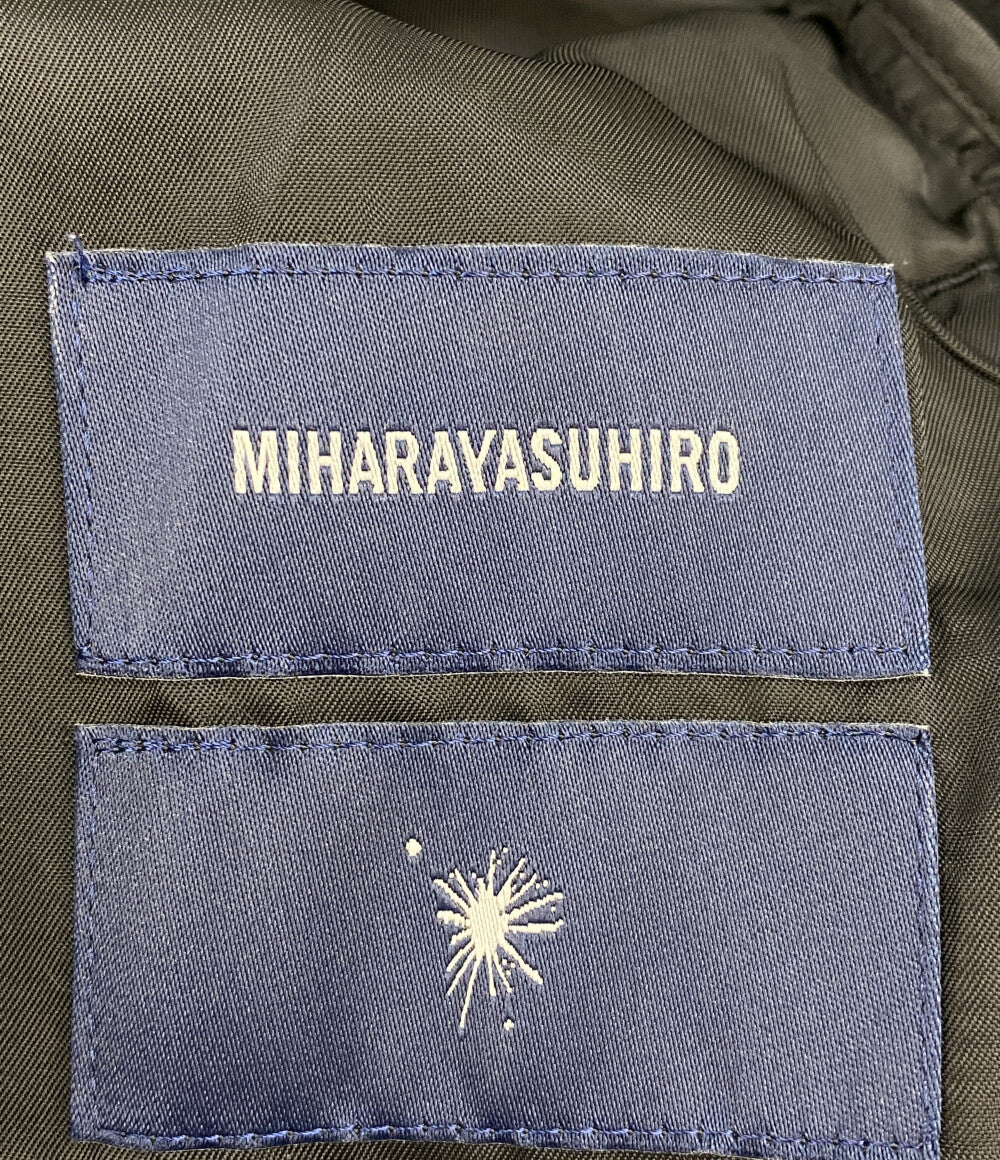 MIHARA YASUHIRO ジャケット 11101361 ブラック×ネイビー メンズ SIZE 44 ミハラヤスヒロ