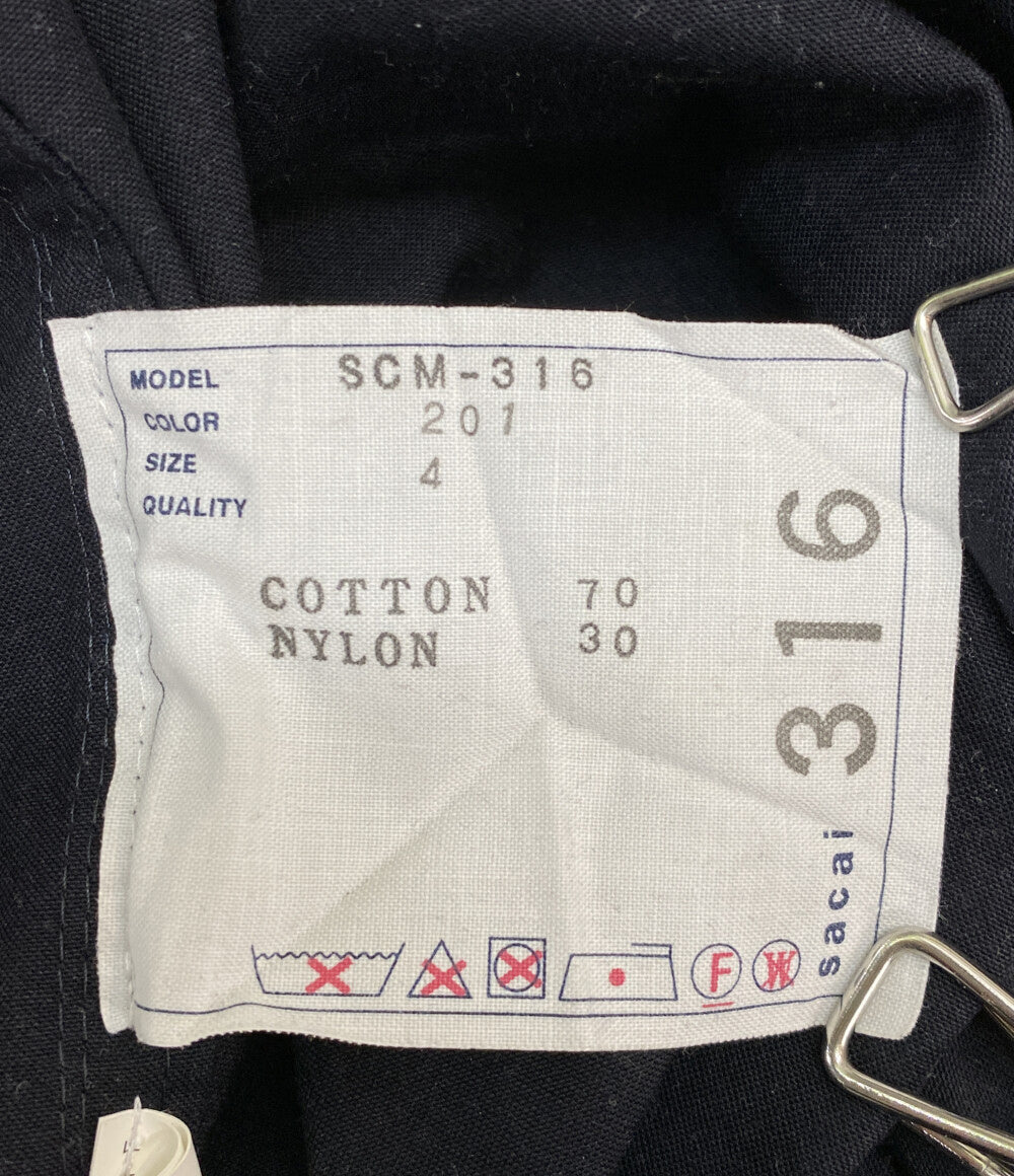 sacai パンツ Cotton Nylon Oxford Pants 2026SS SCM-316 メンズ SIZE 4 サカイ
