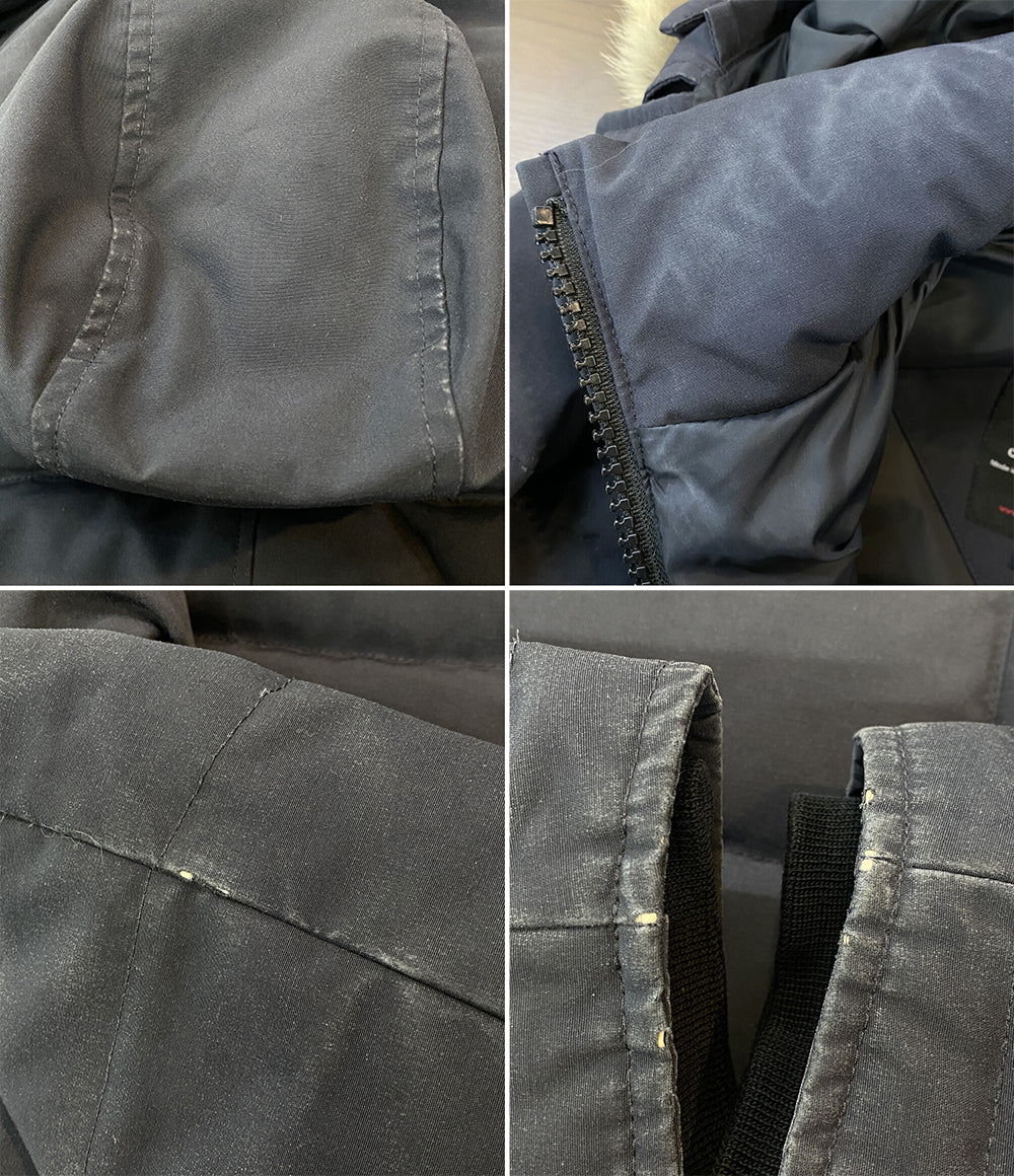 CANADA GOOSE ダウンジャケット BELLEVILLE ネイビー 2301JL メンズ SIZE S カナダグース
