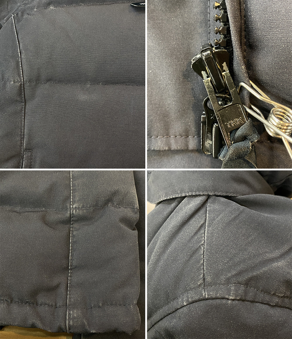 CANADA GOOSE ダウンジャケット BELLEVILLE ネイビー 2301JL メンズ SIZE S カナダグース