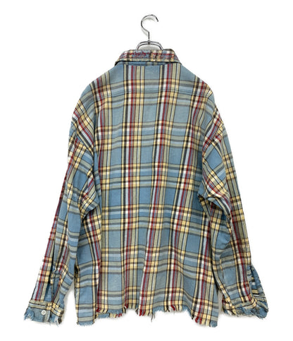 SAINT MICHAEL 長袖シャツ sm-ys1-0000-c37 メンズ SIZE L セントマイケル