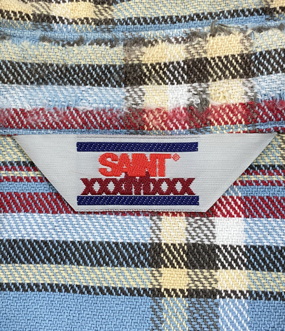 SAINT MICHAEL 長袖シャツ sm-ys1-0000-c37 メンズ SIZE L セントマイケル