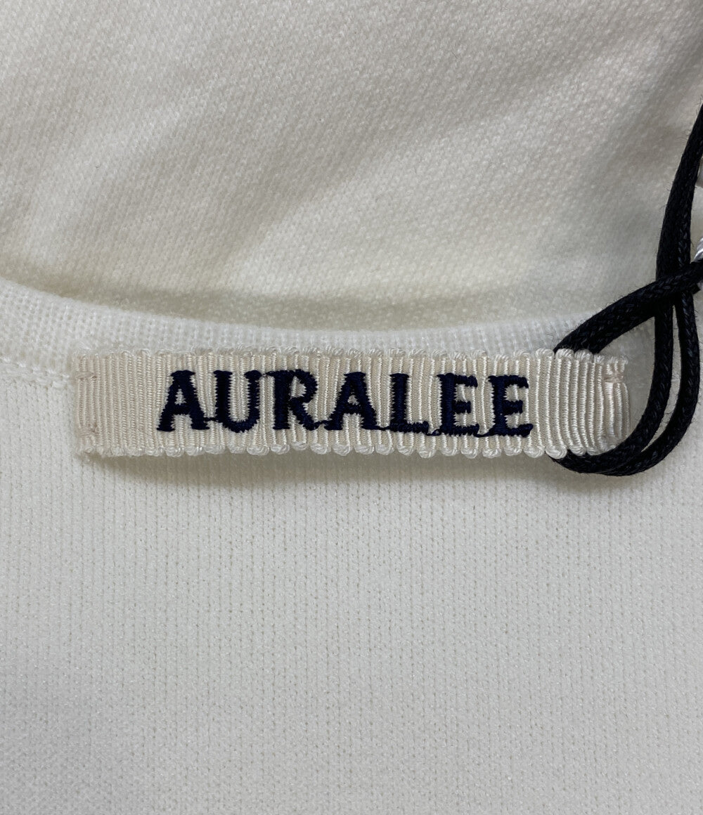 美品 AURALEE ノースリーブワンピース COTTON SILK STRETCH DOUBLE