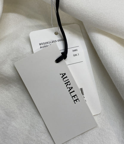 美品 AURALEE ノースリーブワンピース COTTON SILK STRETCH DOUBLE FACE 2025SS A25SD03WF レディース SIZE 1 オーラリー