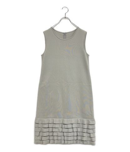 foxey ペタルヘム ニットノースリーブワンピース レディース SIZE 40 フォクシー