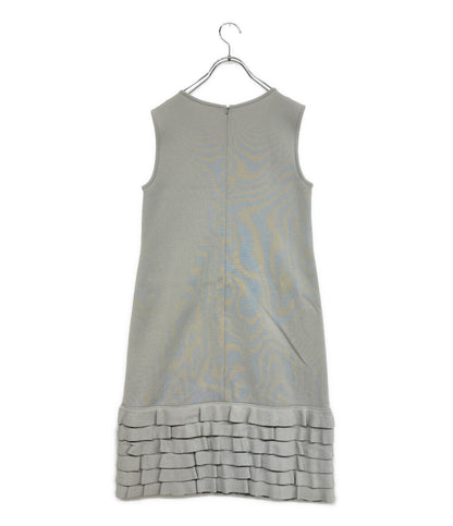 foxey ペタルヘム ニットノースリーブワンピース レディース SIZE 40 フォクシー