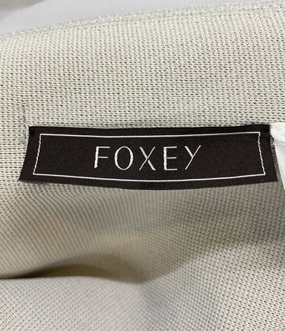 foxey ペタルヘム ニットノースリーブワンピース レディース SIZE 40 フォクシー