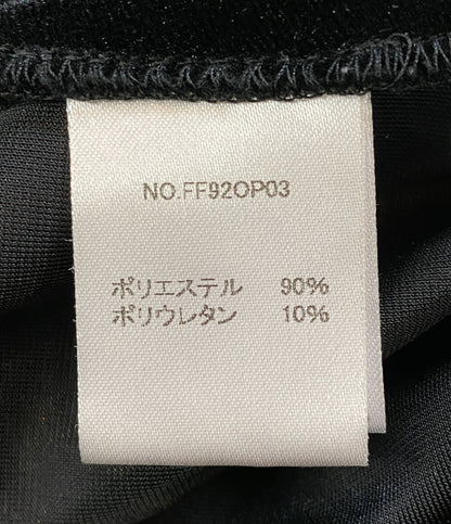 FOUFOU フーフー ノースリーブワンピース FF92OP03 BLACK レディース SIZE 1