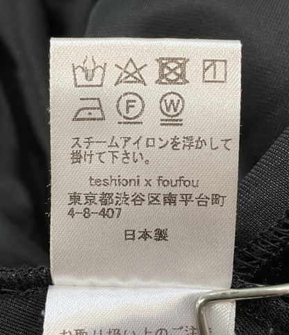 FOUFOU フーフー ノースリーブワンピース FF92OP03 BLACK レディース SIZE 1