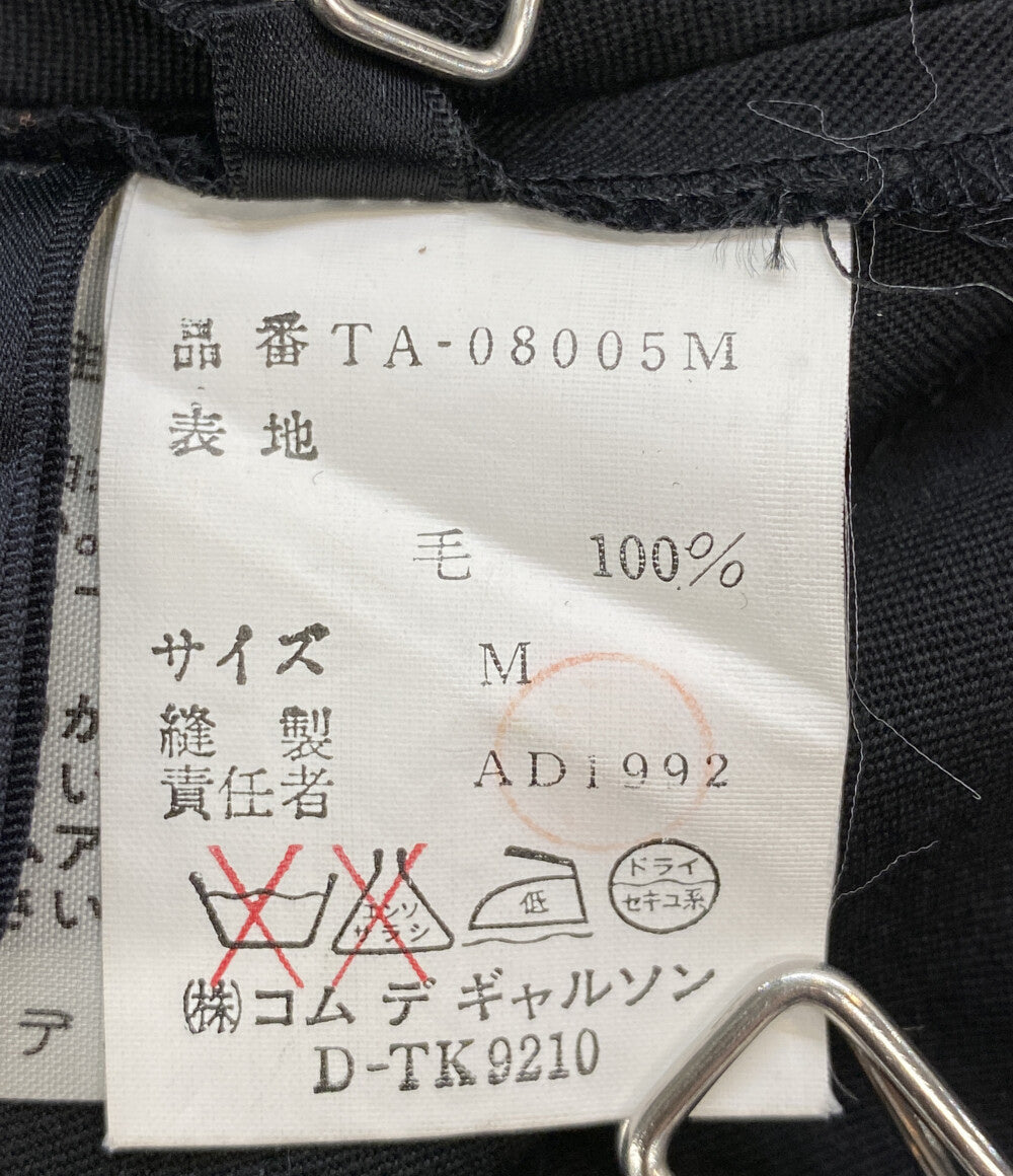 TRICOT COMME des GARCONS AD1992 変形ノースリーブワンピース TA-08005 レディース SIZE M トリココムデギャルソン