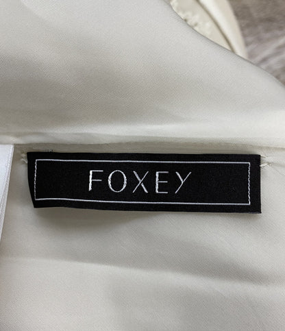 foxey ノースリーブワンピース 43191-A00051KE フラワー刺繍 レディース SIZE 40 フォクシー