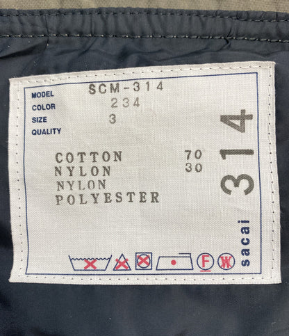 sacai ブルゾン Cotton Nylon Oxford Blouson SCM-314 メンズ SIZE 3 サカイ