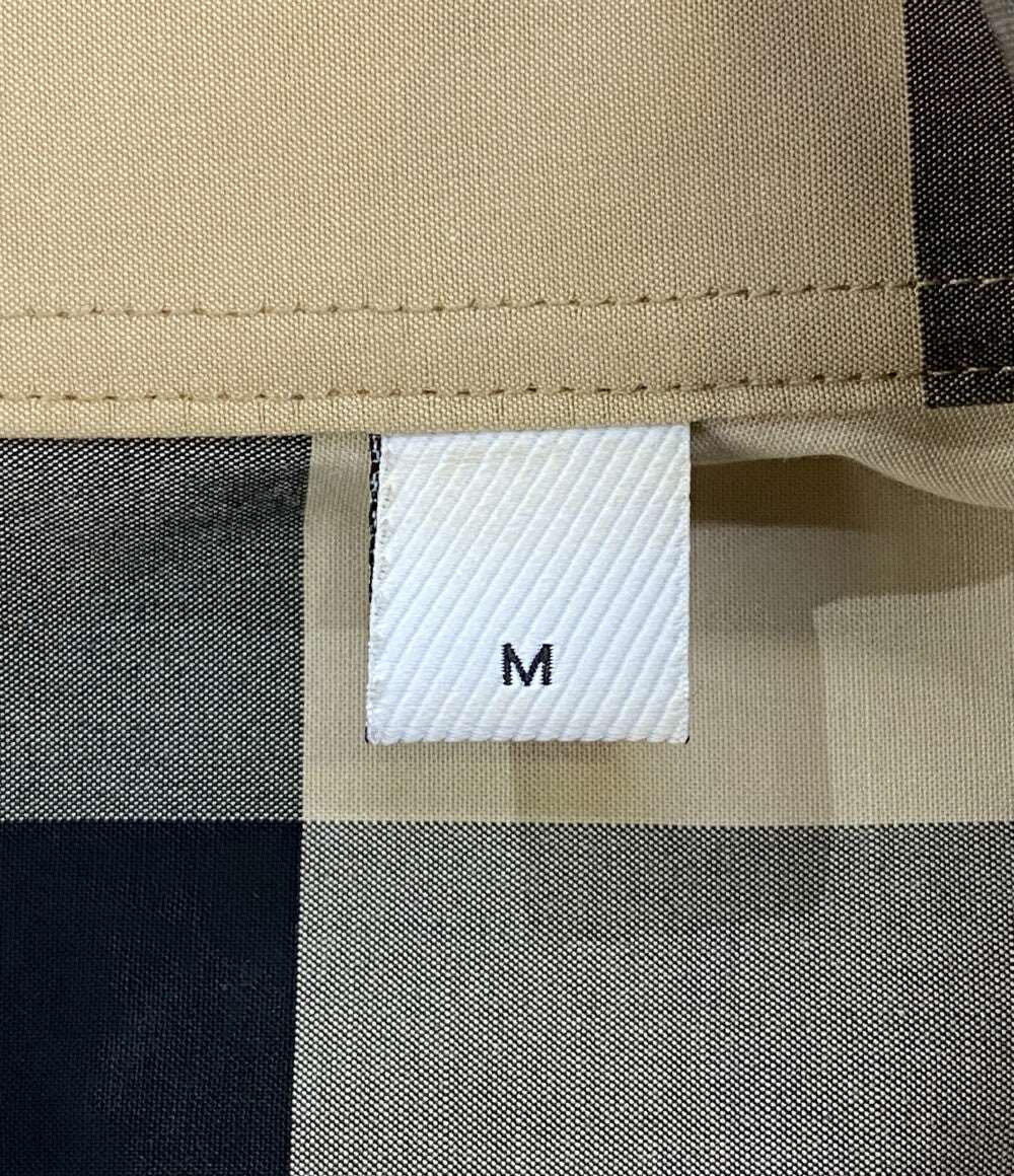 美品 BURBERRY 長袖シャツ ノバチェック メンズ SIZE M バーバリー