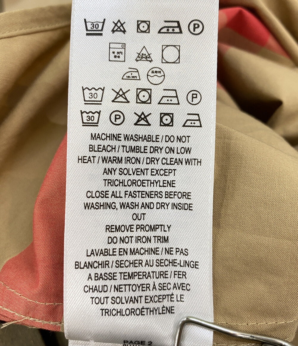 美品 BURBERRY 長袖シャツ ノバチェック メンズ SIZE M バーバリー