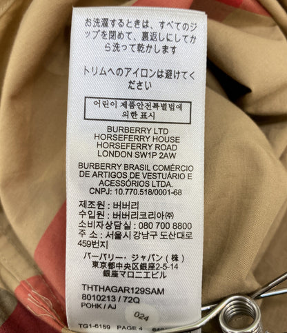 美品 BURBERRY 長袖シャツ ノバチェック メンズ SIZE M バーバリー