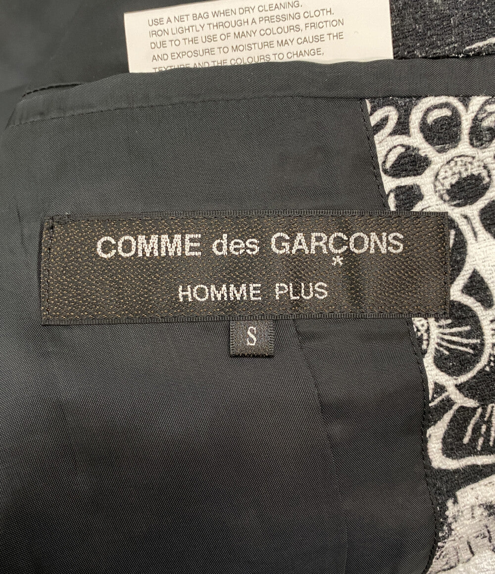 COMME des GARCONS HOMME PLUS テーラードジャケット 2022SS 花の存在期 PI-J044 メンズ SIZE S コムデギャルソンオムプリュス