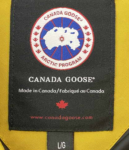 CANADA GOOSE ダウンジャケット 68F8490 マスタード メンズ SIZE L カナダグース
