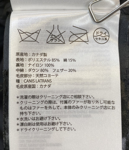 CANADA GOOSE ダウンジャケット 68F8490 マスタード メンズ SIZE L カナダグース