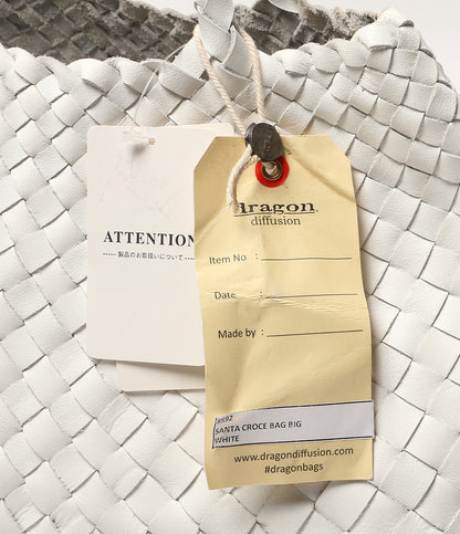dragon diffusion トートバッグ SANTA CROCE BAG BIG ホワイト レディース ドラゴンディフュージョン