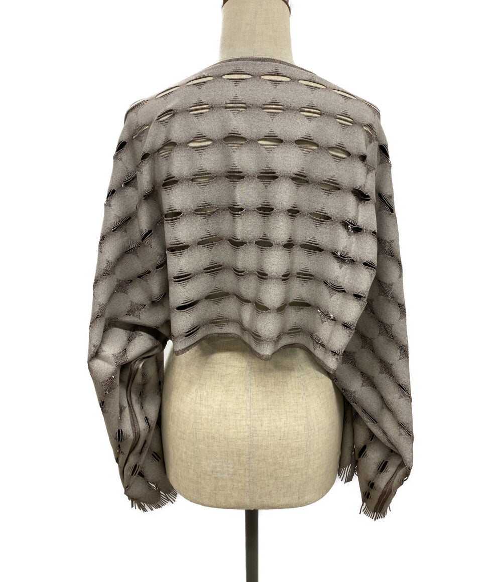 美品 PLEATS PLEASE プルオーバー ポンチョ A-POC PP72-AD951 レディース SIZE - プリーツプリーズ