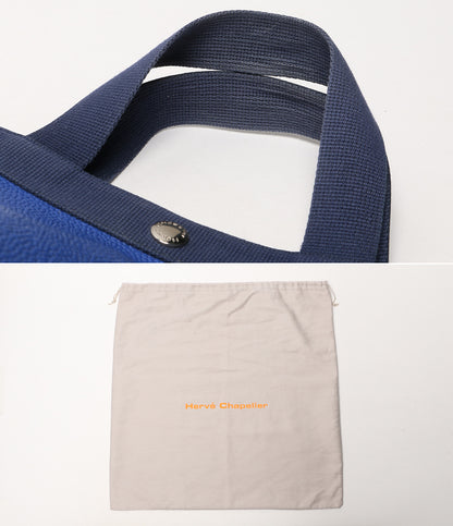 HERVE CHAPELIER トートバッグ キャンバストート BLU レディース エルベ・シャプリエ