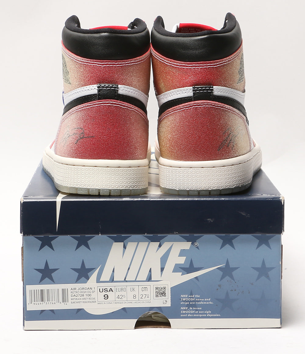 美品 NIKE スニーカー Trophy Room AJ 1 (F&F) DA2728-100 メンズ SIZE