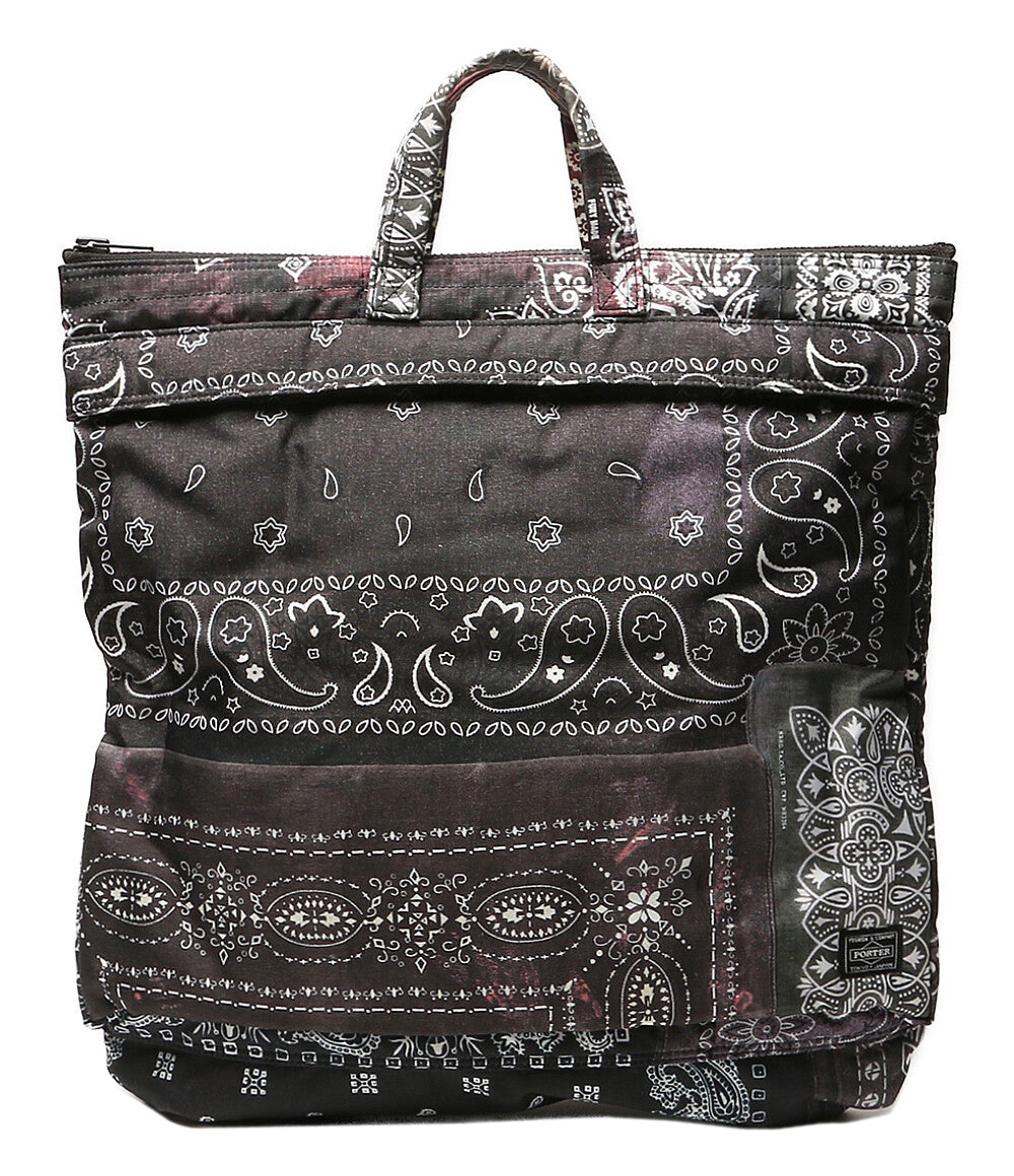 美品 NEIGHBORHOOD×PORTER ポーター トートバッグ 202YSPTN-CG02 メンズ ネイバーフッド