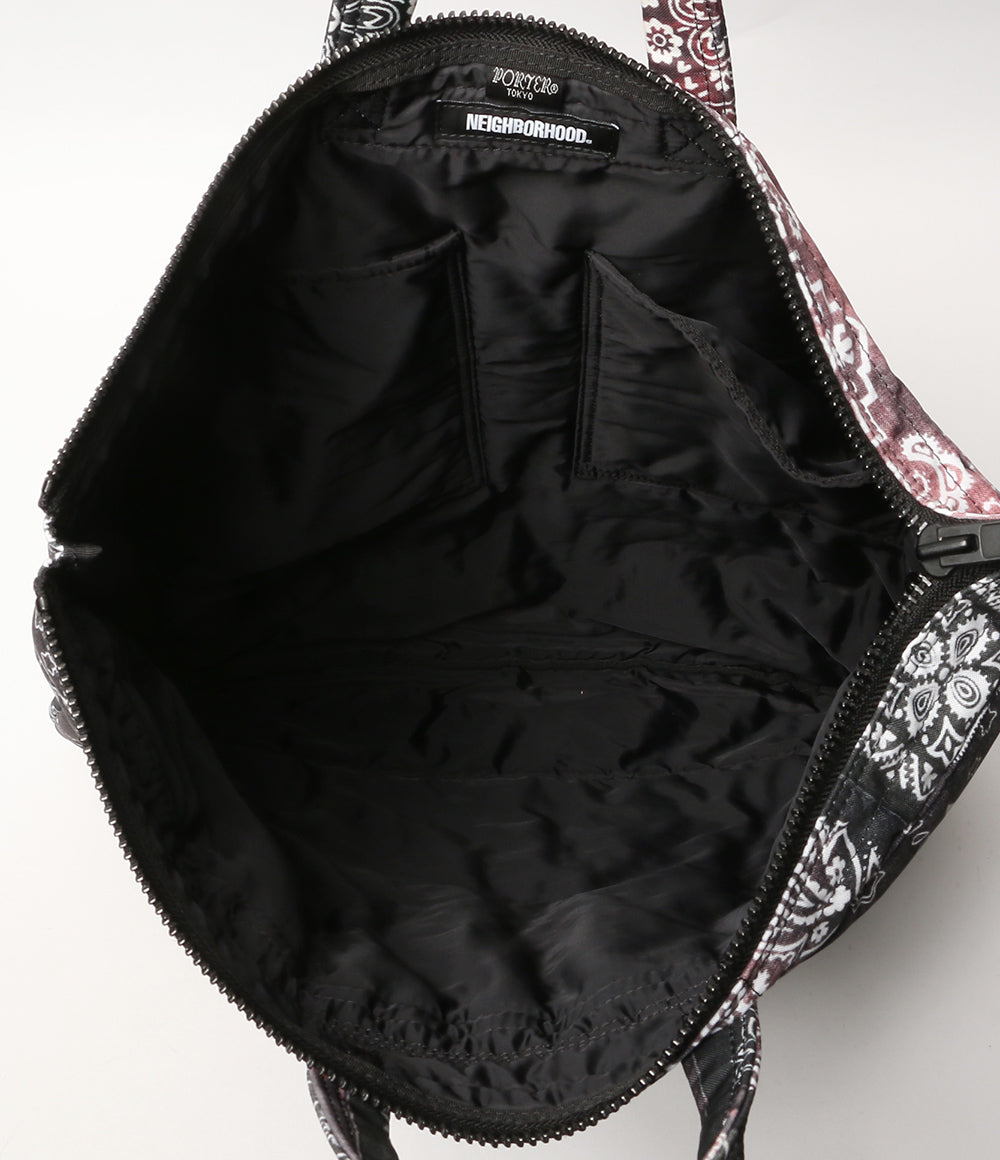 美品 NEIGHBORHOOD×PORTER ポーター トートバッグ 202YSPTN-CG02 メンズ ネイバーフッド