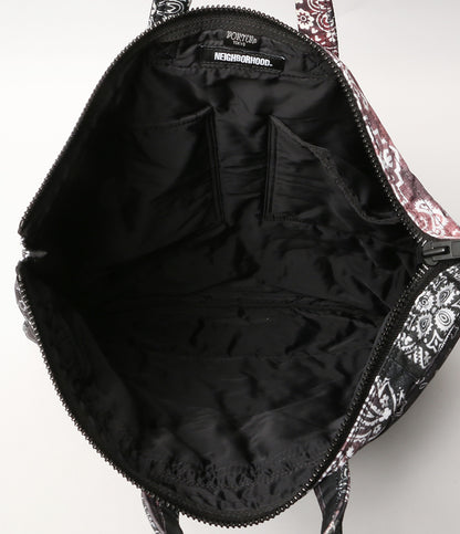 美品 NEIGHBORHOOD×PORTER ポーター トートバッグ 202YSPTN-CG02 メンズ ネイバーフッド