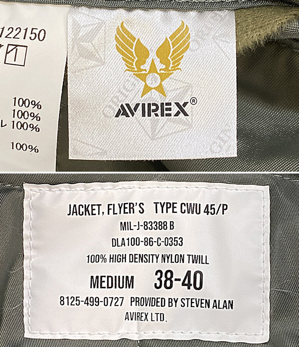 AVIREX ミリタリージャケット CWU-45P Nー3B メンズ SIZE M アヴィレックス