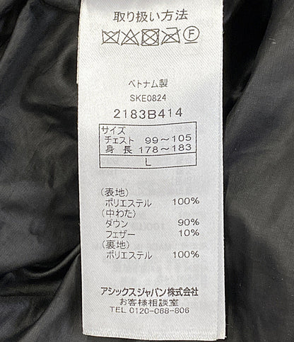 Onitsuka Tiger ダウンジャケット ダウン BLK メンズ SIZE L オニツカタイガー