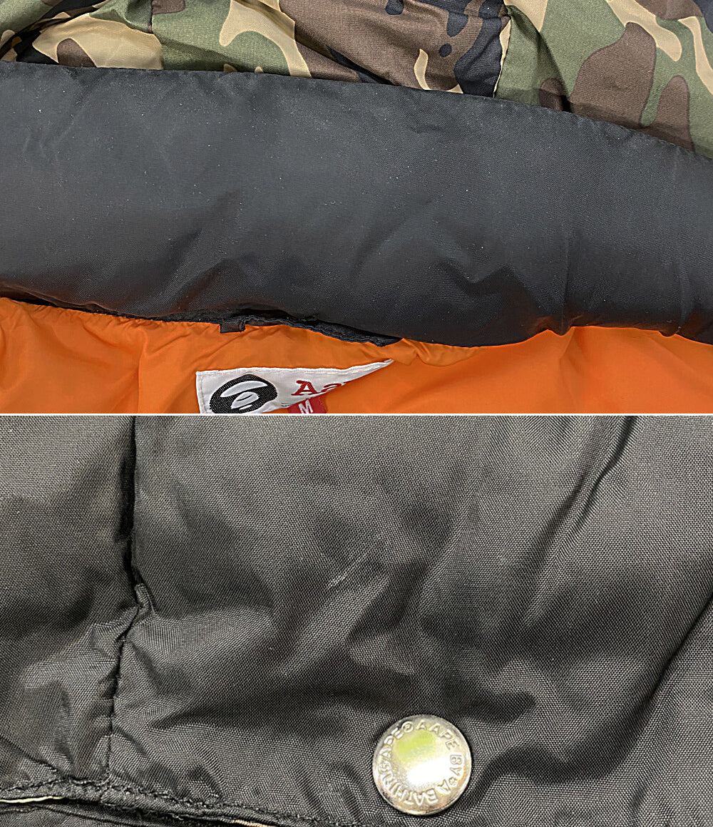 AAPE BY A BATHING APE エーエイプバイアベイシングエイプ ベスト AAPE CAM VEST メンズ SIZE M