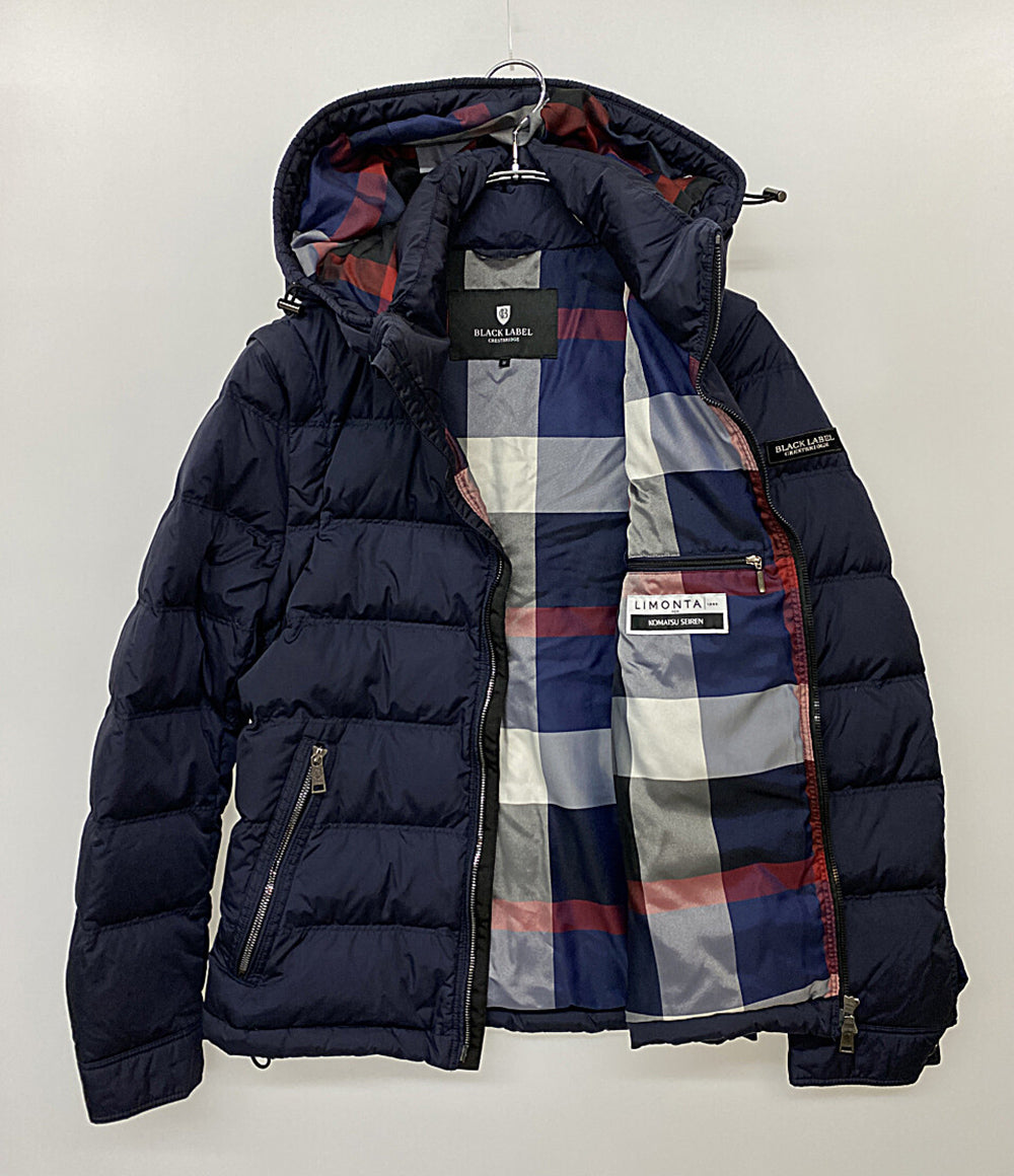 BLACK LABEL CRESTBRIDGE ダウンジャケット ネイビー メンズ SIZE M ブラックレーベルクレストブリッジ
