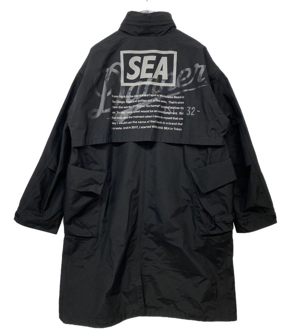 WIND AND SEA×DANNER ウィンダンシー モッズコート ブラック メンズ SIZE M ダナー