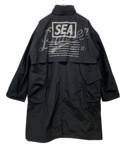WIND AND SEA×DANNER ウィンダンシー モッズコート ブラック メンズ SIZE M ダナー
