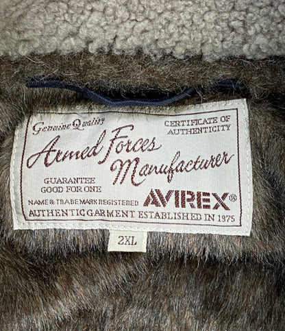 AVIREX ミリタリージャケット Nー1 6182174 メンズ SIZE 2XL アヴィレックス