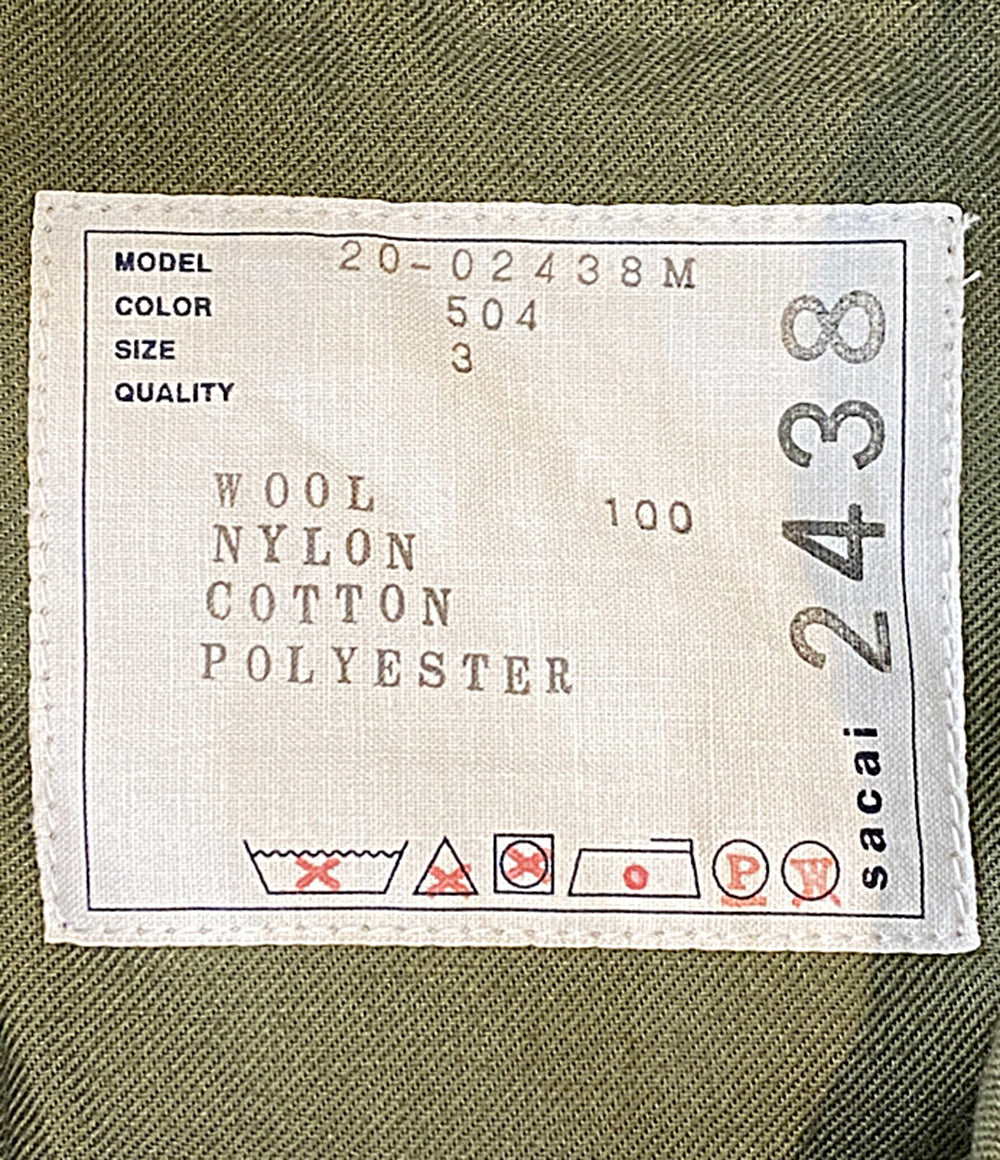 sacai ドッキングジャケット 2020AW メンズ SIZE 3 サカイ