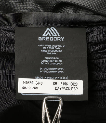 美品 GREGORY リュック・デイパック DAY PACK DSP ブラック メンズ グレゴリー