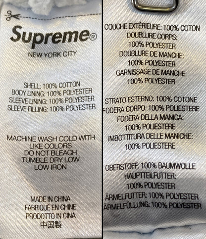 Supreme デニムジャケット faux shearling lined work shirt メンズ SIZE S シュプリーム