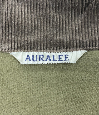 AURALEE ジップアップブルゾン HOMESPUN TWEED ZIP BLOUSON A25AB01HT メンズ SIZE 5 オーラリー