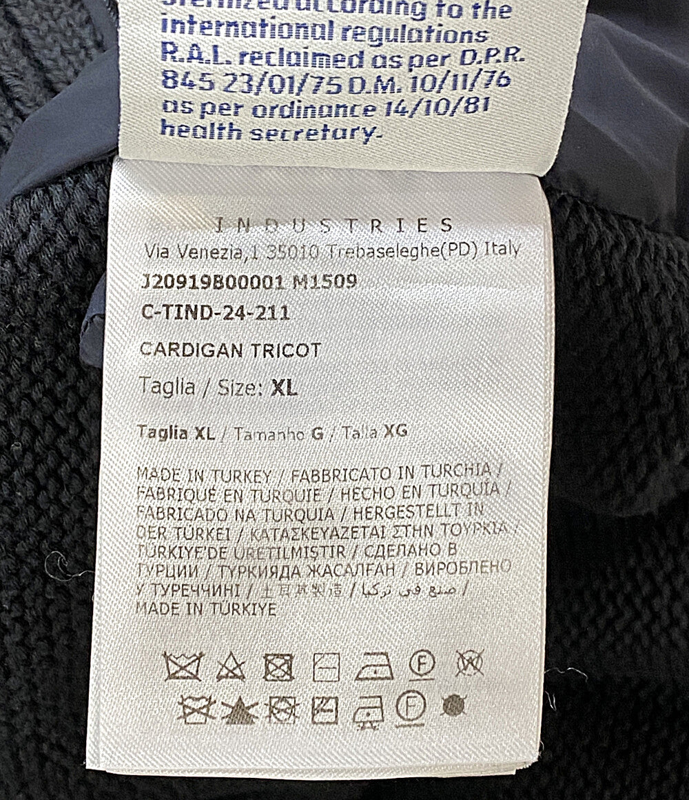 MONCLER ダウンジャケット CARDIGAN TRICOT 2024AW J20919B0001 メンズ SIZE XL モンクレール