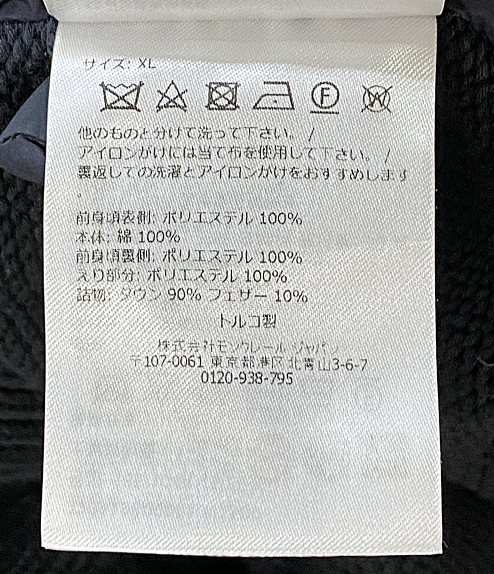 MONCLER ダウンジャケット CARDIGAN TRICOT 2024AW J20919B0001 メンズ SIZE XL モンクレール