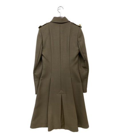 美品 VICTORIA BECKHAM ヴィクトリア ベッカム コート カーキ CT017 レディース SIZE 34