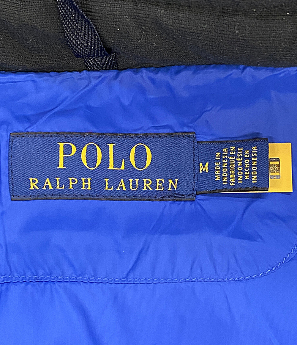 RALPH LAUREN ダウンジャケット ネイビー ビックポニー フード付き メンズ SIZE M ラルフローレン