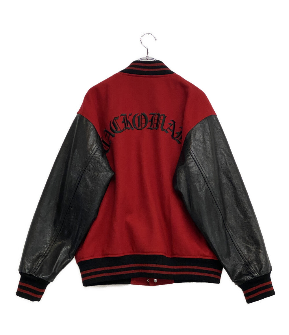 WACKO MARIA レザーバーシティジャケット メンズ SIZE L ワコマリア