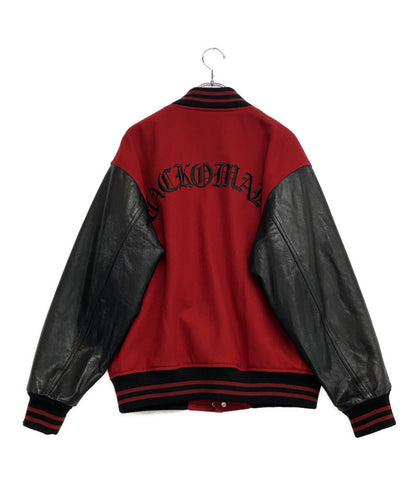 WACKO MARIA レザーバーシティジャケット メンズ SIZE L ワコマリア