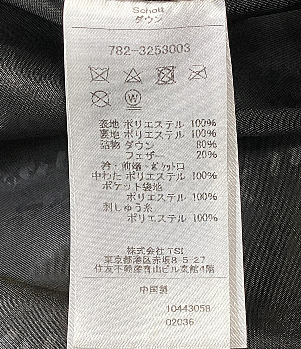 SCHOTT ダウンジャケット 782-3253003 メンズ SIZE S ショット